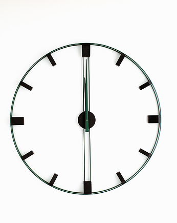Duży zegar ścienny 96cm  Zielono-czarny, Simpleclock96