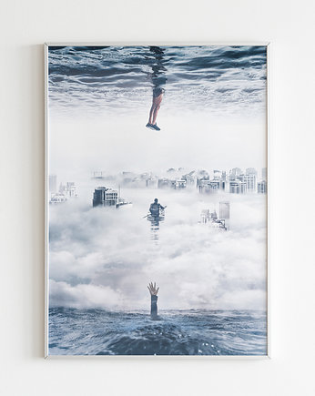 poster  sink or swim., Ala Zakrzewska