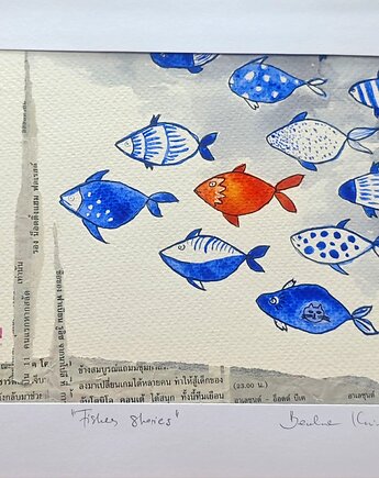 Fishes stories 4, Garfish Art Gallery