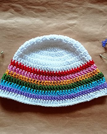 Tęczowy BUCKET HAT, Slow Design Studio