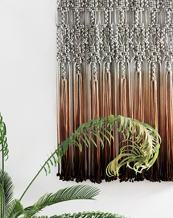 Makrama 'PALOMA Ombre Braun', MAJAMI studio