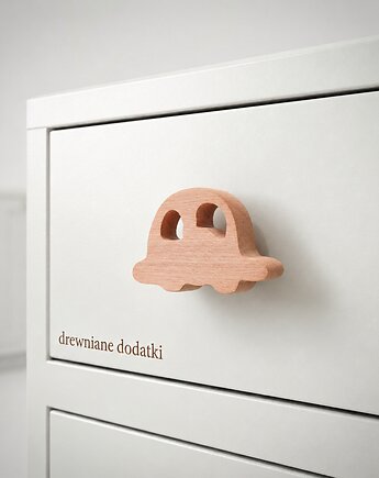 Gałka do mebli, dziecięce autko wzór 1,dąb, Drewniane dodatki