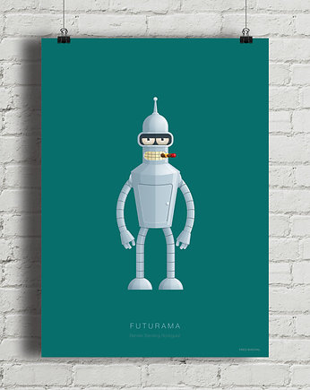 Plakat Futurama , minimalmill