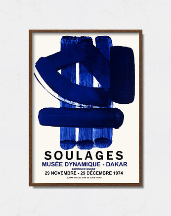 Pierre Soulages plakat do wystawy, Pas De LArt