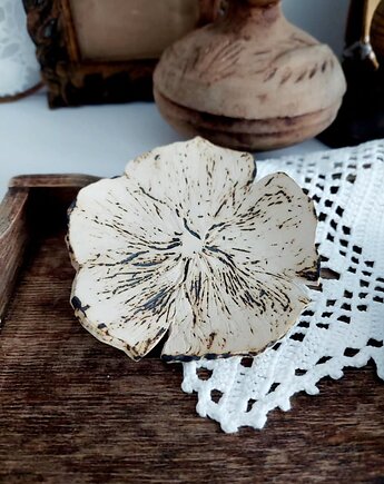 Podstawka ceramiczna kwiat, Wooden Love