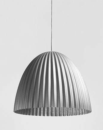 Lampa wisząca PLISSART L - srebrna, CustomForm