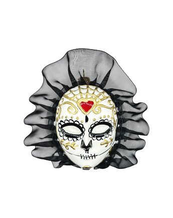 Bombka choinkowa: Szklana maska karnawałowa: Dia de los Muertos, Syn Bombkarza