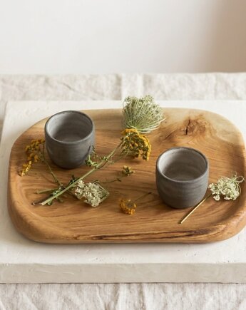 Dębowa Patera "Organic Edge", Ohwood manufaktura