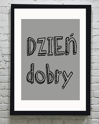 POSTER - plakat- DZIEŃ DOBRY, KOKO by HOKO