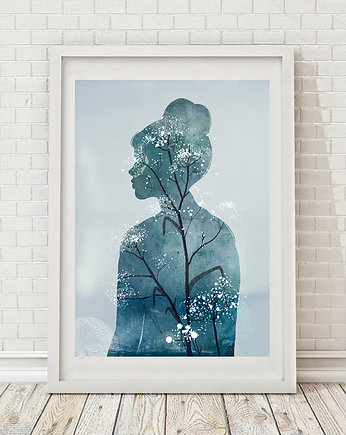 kobieta grafika A3, Anita Tomala