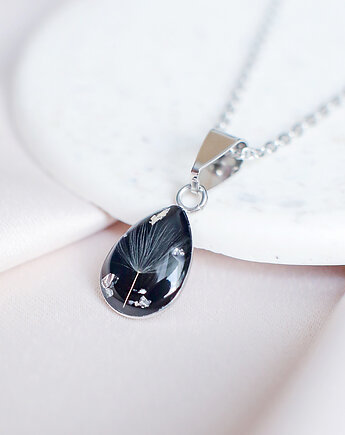 Wisiorek z rzęsek dmuchawca, nature gift