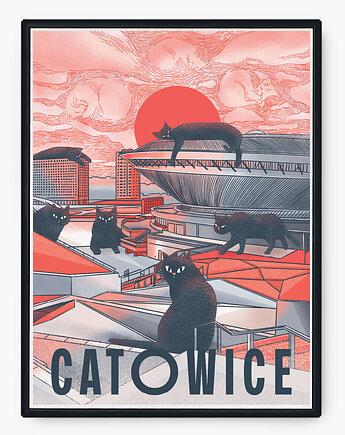 Plakat Catowice, Agnieszka DeLew