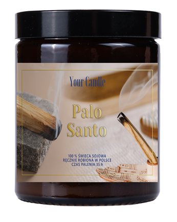 ŚWIECA SOJOWA PALO SANTO 180ml- Your Candle, Your Candle
