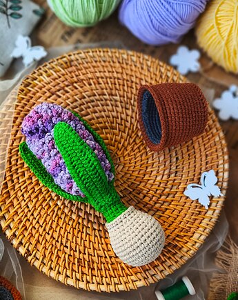 Hiacynt w doniczce, Dekoracja wiosenna, Ozdoba Wielkanocna, EcoToysByNastya