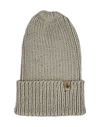 Czapka ściągaczowa 2w1 Unisex - Beżowa, Knit to Fit