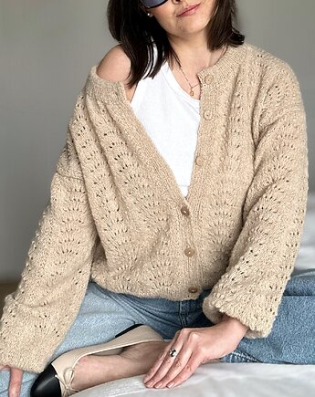 Kardigan ażurowy She is a Lady, Oh! Sweater