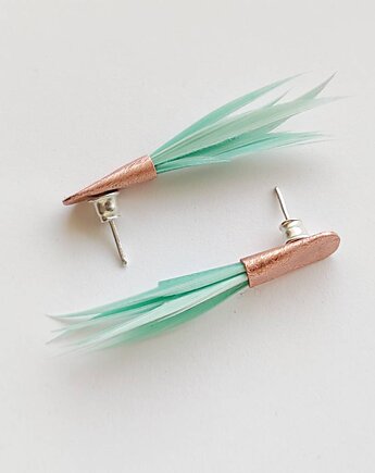 PIÓRKO kolczyki, Katarzyna Kaminska ART