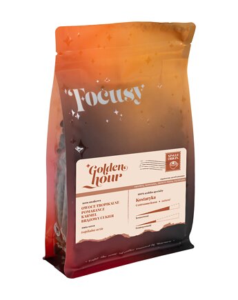 Kawa ziarnista GOLDEN HOUR owocowe espresso 250 g, Focusy