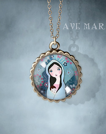 Ave Maria, romantyczny medalik, Ewa Saj Fotografie