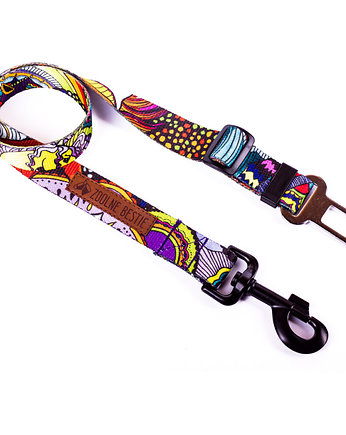 Pas bezpieczeństwa dla psa 75cm x 2,5cm, Zdolne Bestie