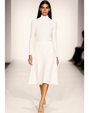 Bluzka ecru YY500107, YULIYA BABICH