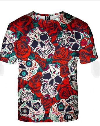 Męski T-shirt DR.CROW Skulls, DrCrow