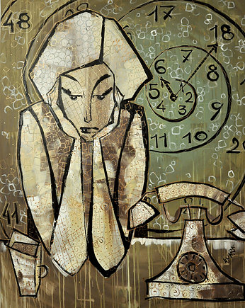 Nieskończoność oczekiwania. Giclee, 4mara Marina Czajkowska
