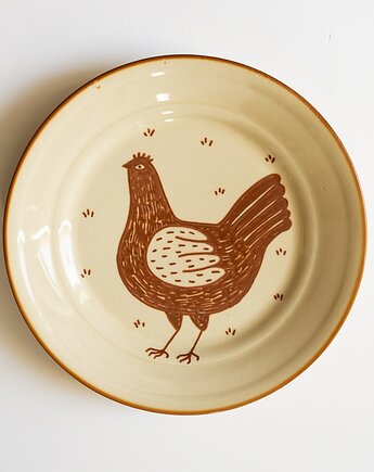 Talerz na ścianę - kwoka, EMPE artstudio