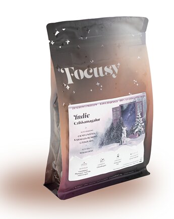Kawa ziarnista INDIE CZIKKAMAGALUR  deserowy przelew 250 g, Focusy