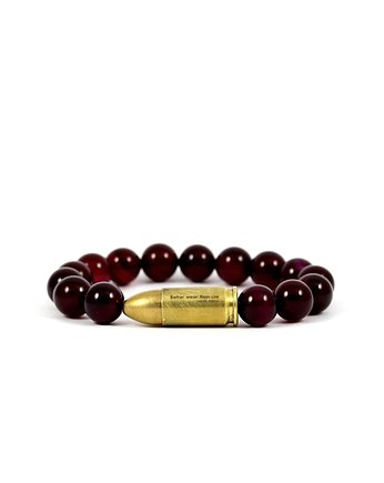 Better Wear Than Use- Ruby Agate Bracelet, Unikke Design