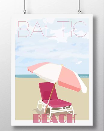 Plakat Bałtyk plaża, Project 8