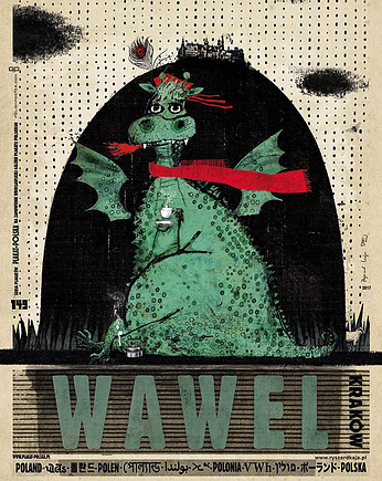 Plakat Wawel (R. Kaja) 98x68 cm, Galeria LueLue