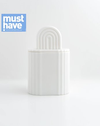 Arco Iris - świeca w pojemniku z porcelany Parian, Kyuka Design