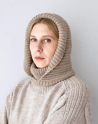 Kaptur wełniany, Magic Knitt