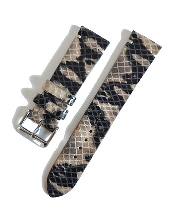 Pasek do zegarka  rozm: 20mm beżowo czarny, Lamato