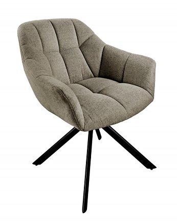 Krzesło obrotowe Papilon retro musztardowe 83cm, Home Design