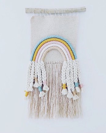 Makatka  Makrama Tęcza, wool and stick