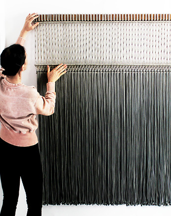 Makrama SERENE big gray, MAJAMI studio