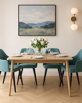 Producent Krzesło Tapicerowane EMRA WOOD  DELUXE KR-9 tkanina Celadon 31, EMRA WOOD DESIGN