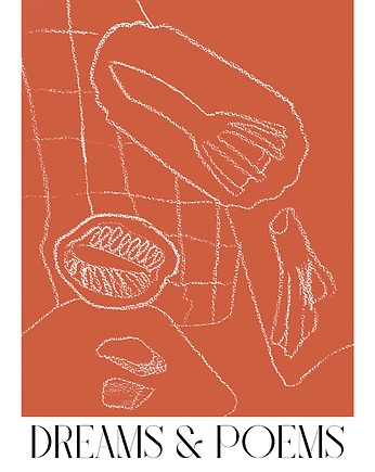 Plakat Rhubarb coctail, jeczki studio