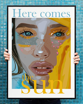 Plakat Here comes the sun, Project 8