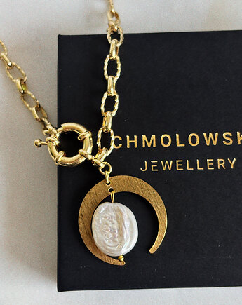 Naszyjnik łańcuszek Księżyc, Chmolowska Jewellery
