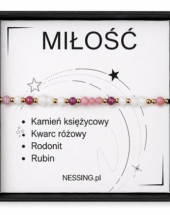 Bransoletka NA MIŁOŚĆ, NESSING handmade