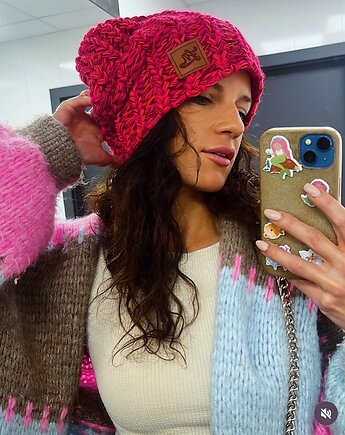 Czapka Surferska fuksja, ŁAP NAS