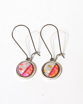 Kolorowe - kolczyki wiszące, mini, yenoo