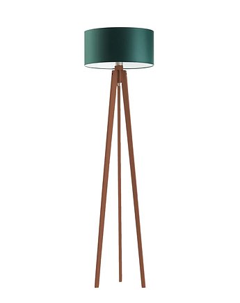 Drewniana lampa stojąca na 3 nogach w stylu skandynawskim MIAMI, LYSNE