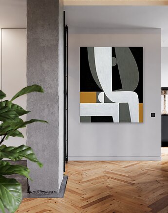 Abstrakcja - Yiannis Moralis  - obraz na płótnie lub plakat, Dekoracje PATKA Patrycja Kita
