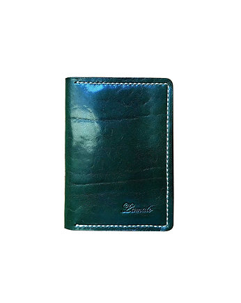 Etui na karty 010 zielone - mini portfel, Lamato
