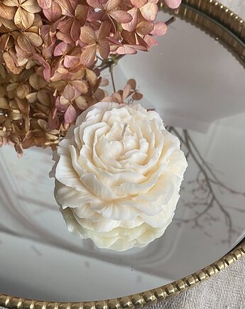 Świeca sojowa dekoracyjna "Peony Queen" 75x35mm, Coccola JEWELLERY
