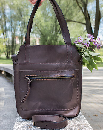 Torba skórzana damska hand made, NavahoClothing